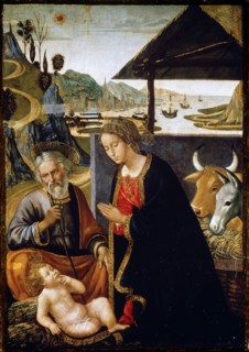 'The Nativity of Christ', late 15th or early 16th century.  Artist: Bastiano Mainardi