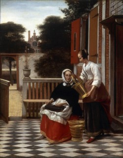 'A Mistress and Her Maid', 1660.  Artist: Pieter de Hooch
