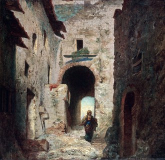 'The Moorish Gate', 1835.  Artist: Eugene Isabey