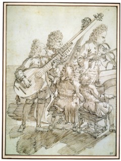 'A Concert', late 17th or 18th century. Artist: Pier Leone Ghezzi