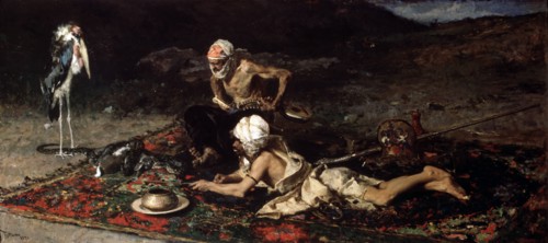 'The Snake Charmers', 1870.  Artist: Mariano Jose Maria Bernardo Fortuny y Carbo