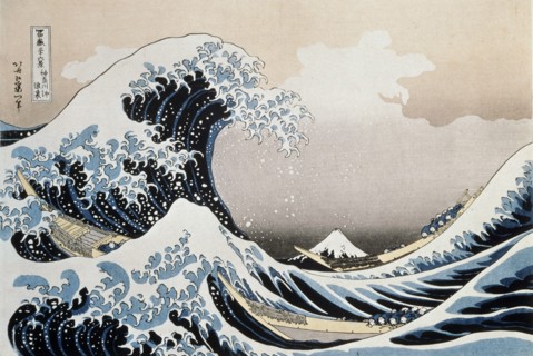 'The Great Wave off the Coast of Kanagawa', c1829-c1831. Artist: Hokusai