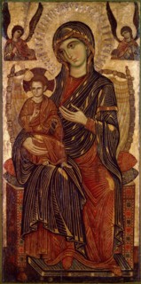 'Virgin and Child Enthroned', c1280. Artist: Pisan Master