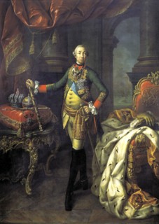 'Portrait of Tsar Peter III', 1762.  Artist: Aleksei Petrovich Antropov