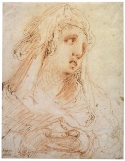 'A Young Woman' (Mary Magdalene?), late 16th or early 17th century. Artist: Hendrik Goltzius