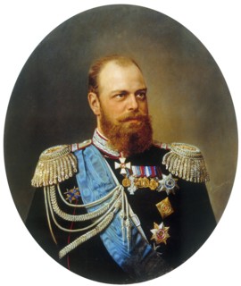 Portrait of the Emperor Alexander III', (1845-1894), 19th century.