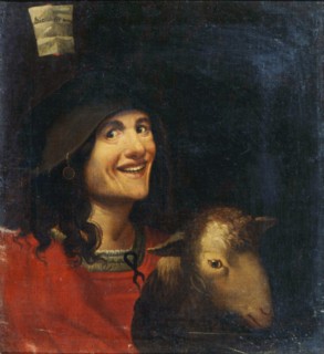 Peasant with a Sheep'.