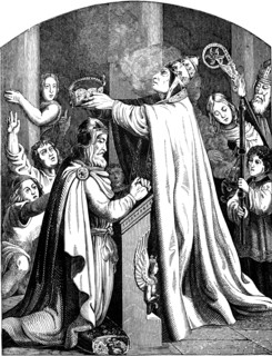 The Coronation of Emperor Charlemagne by Pope Leo III, 1840.