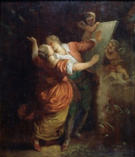 Oath to Love', middle of the 18th century. Creator: Fragonard, Jean Honoré (1732-1806).