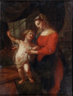 Virgin and Child'.  Creator: Maratta, Carlo (1625-1713).