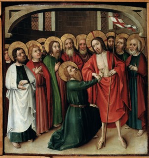 The Incredulity of Saint Thomas', c1500.  Creator: Swabian master (active ca. 1500).