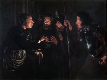 The Denial of Saint Peter', 1620s. Creator: Seghers, Gerard  .