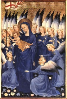 Virgin and Child with Angels, between 1395 and 1399.