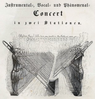 Instrumental Vocal and Phenomenal Concert, 1844.  Creator: Grandville, Jean-Jacques (1803-1847).