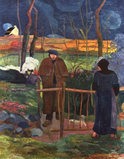 Bonjour Monsieur Gauguin, 1889.  Creator: Gauguin, Paul Eugéne Henri (1848-1903).
