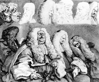 The Bench, 1758.  Creator: Hogarth, William (1697-1764).