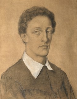 Portrait of the poet Alexander Blok', (1880-1921), 1906.  Creator: Gippius, Tatyana Nikolaevna (1877-?).
