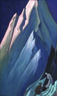 She Who Leads', 1944. Creator: Roerich, Nicholas (1874-1947).