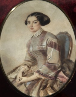 Portrait of the writer Avdotya Panayeva', (1819-1893).  Creator: Anonymous.
