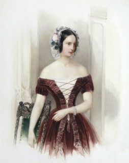 Grand Duchess Alexandra Nikolaevna of Russia', (1825-1844), c1840.  Creator: Hau (Gau), Vladimir (Woldemar) Ivanovich (1816-1895).
