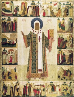 The Metropolitan Peter of Moscow with Scenes from His Life, 1480s.  Creator: Dionysius (ca. 1450-before 1508).