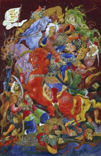 Capture of Prince Igor, 1932-1933.  Creator: Golikov, Ivan Ivanovich (1886-1937).