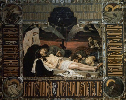 The Death Shroud', 1896. Creator: Vasnetsov, Viktor Mikhaylovich (1848-1926).