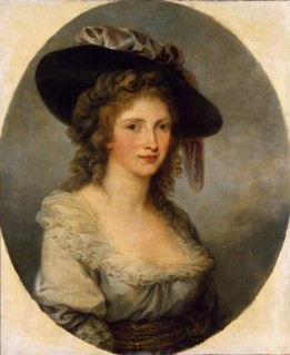 Self-Portrait'.   Creator: Kauffmann, Angelika (1741-1807).