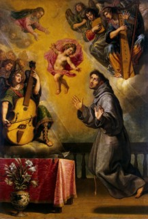 Vision of Saint Antony of Padua', 1631.  Creator: Carducho (Carducci), Vincente (ca. 1576-1638).