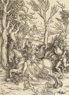 Knight and Lansquenet, c1497.  Creator: Dürer, Albrecht (1471-1528).
