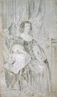 Portrait of Catherine of Braganza (1638-1705), 1670s. Creator: Lely, Sir Peter (1618-1680).