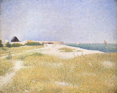 View of Fort Samson', 1885. Creator: Seurat, Georges Pierre (1859-1891).