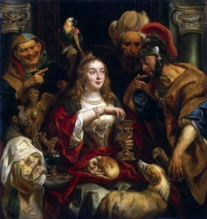 Cleopatra's Feast', 1653. Creator: Jordaens, Jacob (1593-1678).