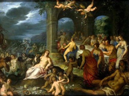 Feast of the Gods', 1600.  Creator: Rottenhammer, Johann (Hans), the Elder (1564-1625).