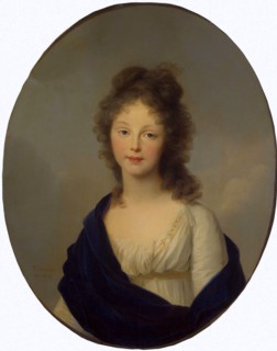 Portrait of Queen Louise of Prussia', (1776-1810), 1798. Creator: Tischbein, Johann Friedrich August (1750-1812).
