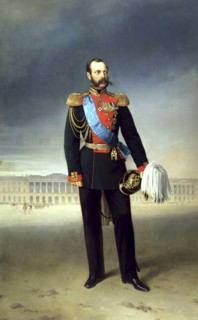 Portrait of Emperor Alexander II', (1818-1881), 1875. Creator: Bottman, Yegor (Gregor) (18..-1891).