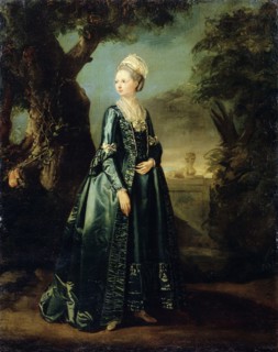 'Lady in a Garden' (Portrait of Grand Duchess Natalia), c1773-c1776. Artist: Pierre Etienne Falconet