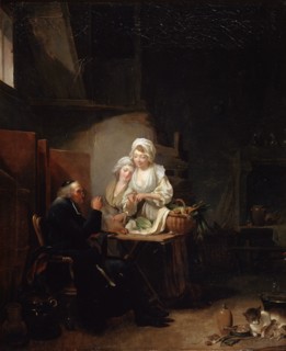 'An Old Curate', late 1780s. Artist: Louis Leopold Boilly