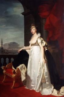 'Portrait of Empress Elizabeth Alexeievna', 1805. Artist: Jean Laurent Monnier