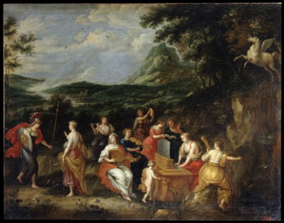 'Pallas Athena and Muses', 1630s.  Artist: Jan van Balen