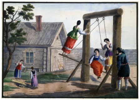 'Country Amusements', 1825.  Artist: Pyotr Alexandrov