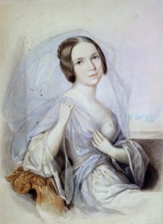 'Portrait of the singer Henriette Gertrude Sontag', 19th century. Artist: Johann Nepomuk Ender