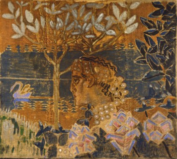 'Prince Gvidon and Princess Swan', 1890s. Artist: Mikhail Vrubel