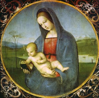 'The Madonna Conestabile', 1502-1503.  Artist: Raphael