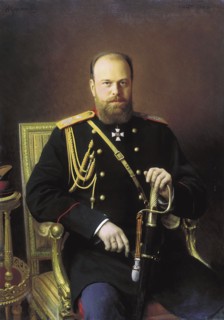 'Portrait of the Emperor Alexander III', 1886. Artist: Ivan Kramskoy