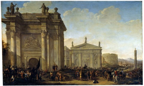 'A Triumphal Procession', 17th or early 18th century. Artist: Willem van de Velde the Younger