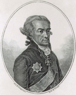 Portrait of the poet Michail Kheraskov, late 18th or 19th century.  Artist: Ivan Chessky