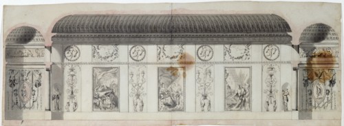 Interior design of the Catherine Palace, Tsarskoye Selo, Russia, 1780s. Artist: Charles Cameron