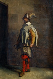 'A Huguenot', 19th century.  Artist: Jean Louis Ernest Meissonier