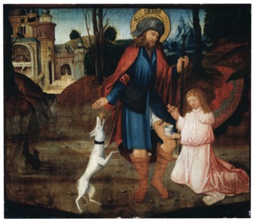 'The Healing of Saint Roch', late 15th century. Artist: German Master